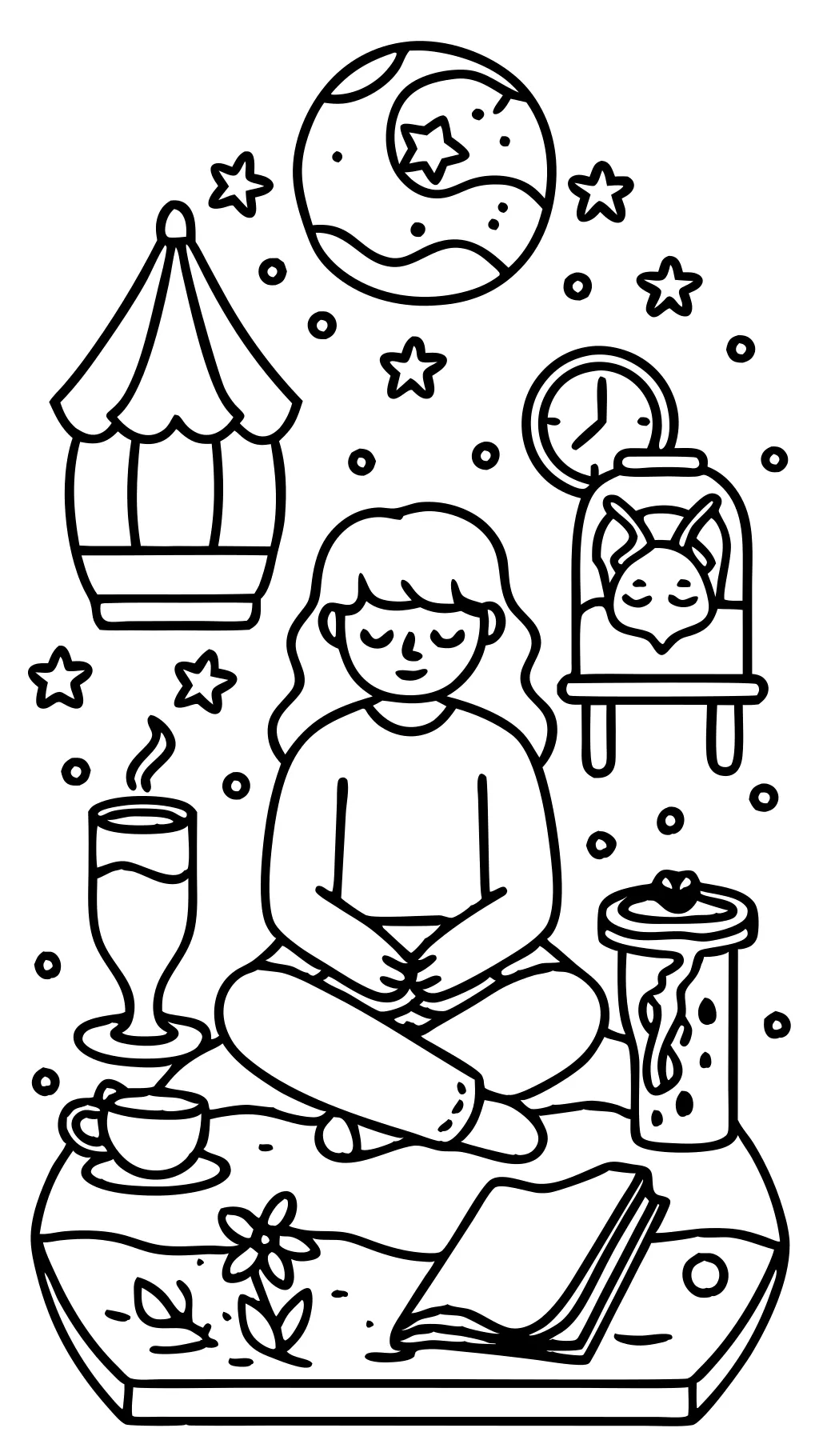 ennui coloring page